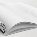 mid century modern bloom shapes Notebook Gallery Image 2