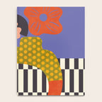mid century modern bloom shapes Notebook Gallery Image 4
