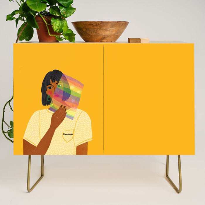 Pride Rainbow  Portrait Credenza Gallery Image 1