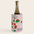 Vintage World Cup poster, Ciao, Italia 90 mascot, old football print Wine Chiller Gallery Image 1