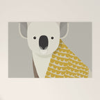 Whimsical Koala Welcome Mat Gallery Image 1