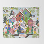 Home for holidays Throw Blanket Gallery Image 2