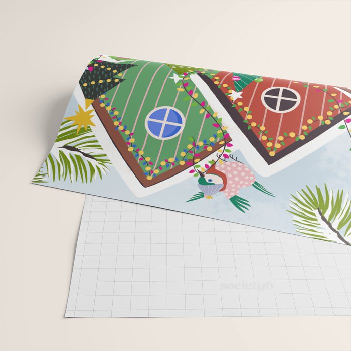 Home for holidays Wrapping Paper Gallery Image 2