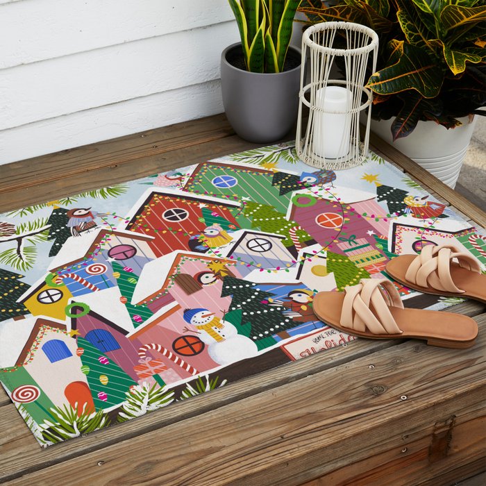 Home for holidays Outdoor Rug Gallery Image 2