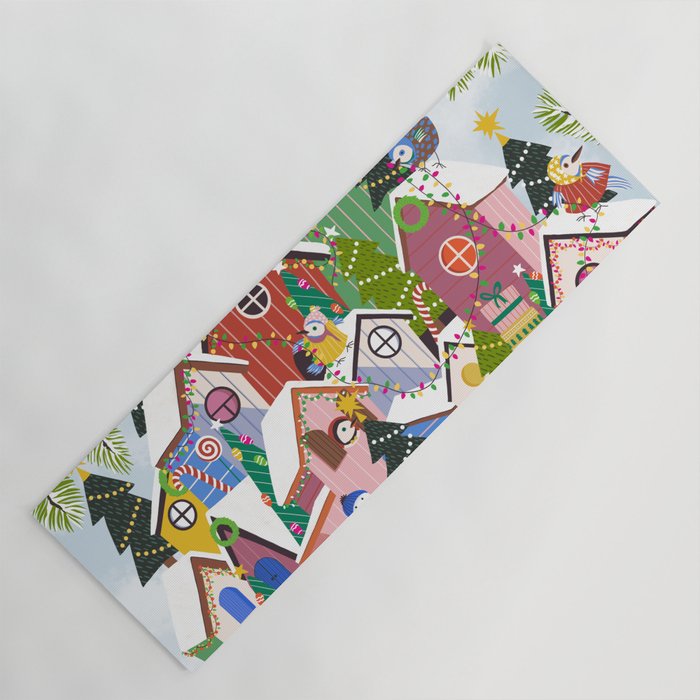 Home for holidays Yoga Mat Gallery Image 1