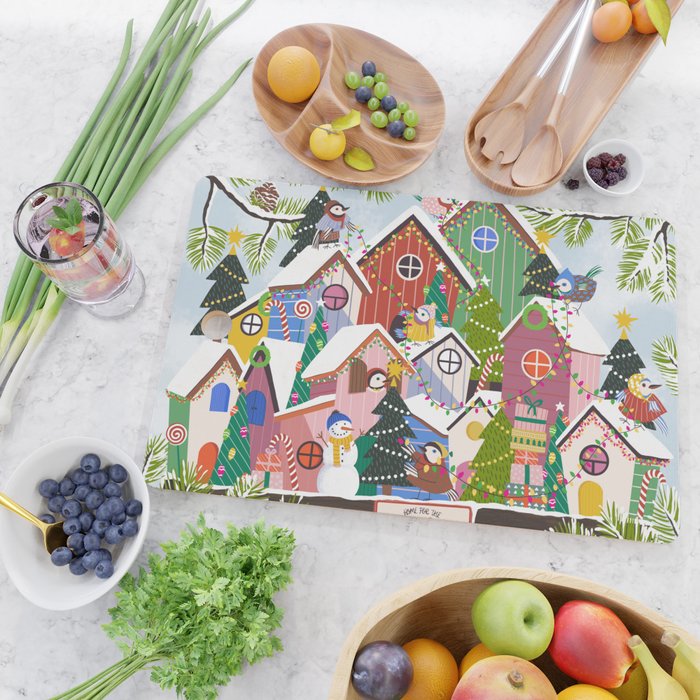Home for holidays Cutting Board Gallery Image 2
