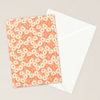 Floral Bliss Pattern - Peach Fuzz Stationery Card Gallery Image 2