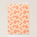 Floral Bliss Pattern - Peach Fuzz Stationery Card Gallery Image 2