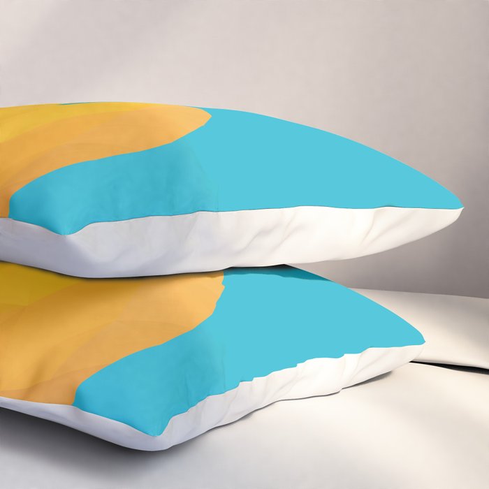 Rubber Duck polygon art Pillow Sham Gallery Image 3