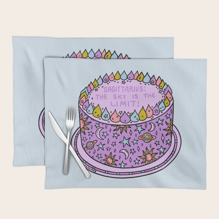 Sagittarius Cake Placemat Gallery Image 1