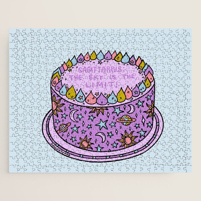 Sagittarius Cake Jigsaw Puzzle Gallery Image 1