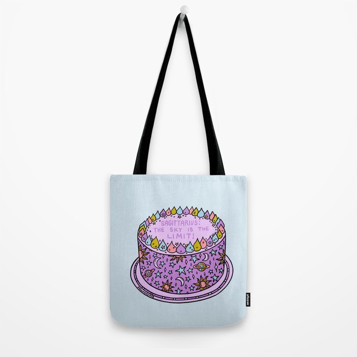 Sagittarius Cake Tote Bag Gallery Image 2