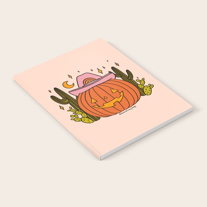 Cowboy Pumpkin Notebook Gallery Image 2