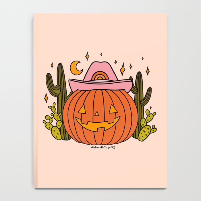 Cowboy Pumpkin Notebook Gallery Image 4
