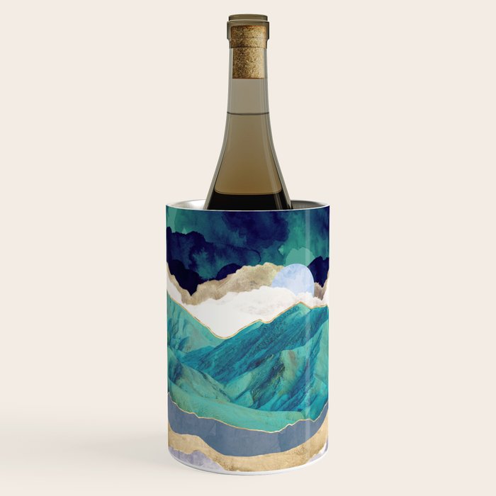 Teal Mountains Wine Chiller Gallery Image 1