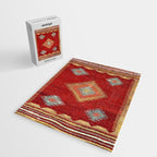 Çal  Antique Turkish Kilim Print Jigsaw Puzzle Gallery Image 2
