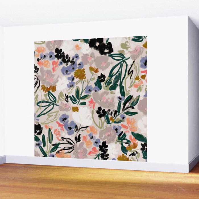 Meadow Frenzy Wall Mural Gallery Image 2