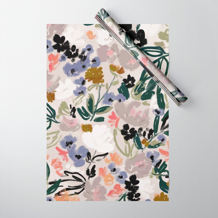Meadow Frenzy Wrapping Paper Gallery Image 1