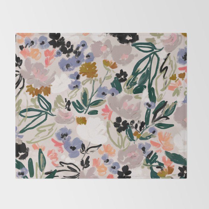 Meadow Frenzy Throw Blanket Gallery Image 2