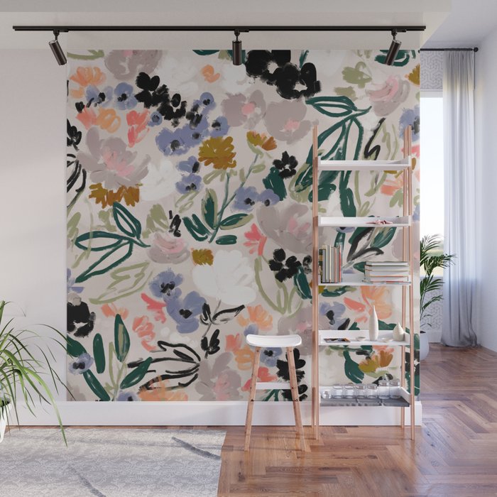Meadow Frenzy Wall Mural Gallery Image 1