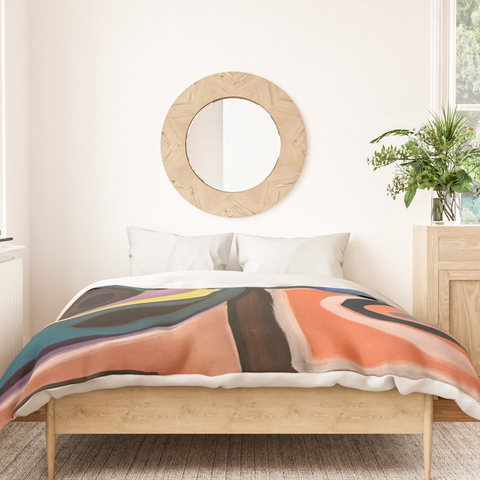 Abstract Painting Duvet Cover Gallery Image 3