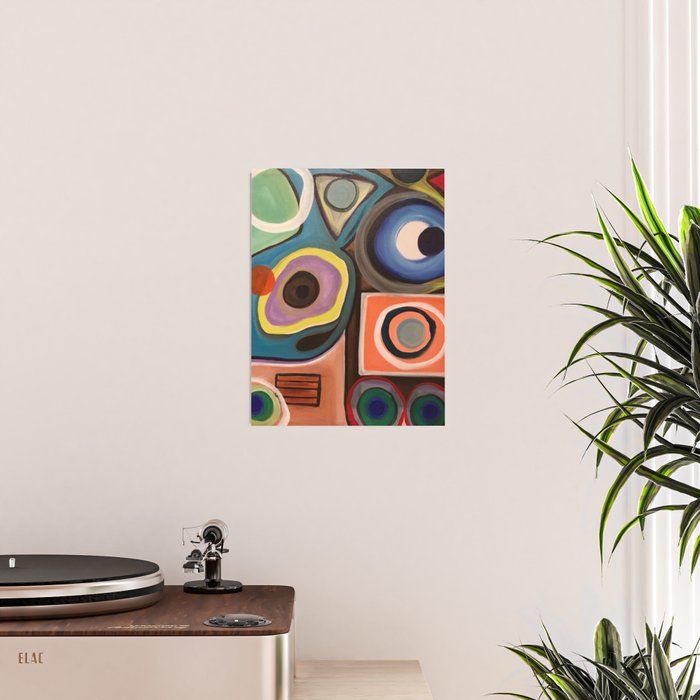 Abstract Painting Poster Gallery Image 2