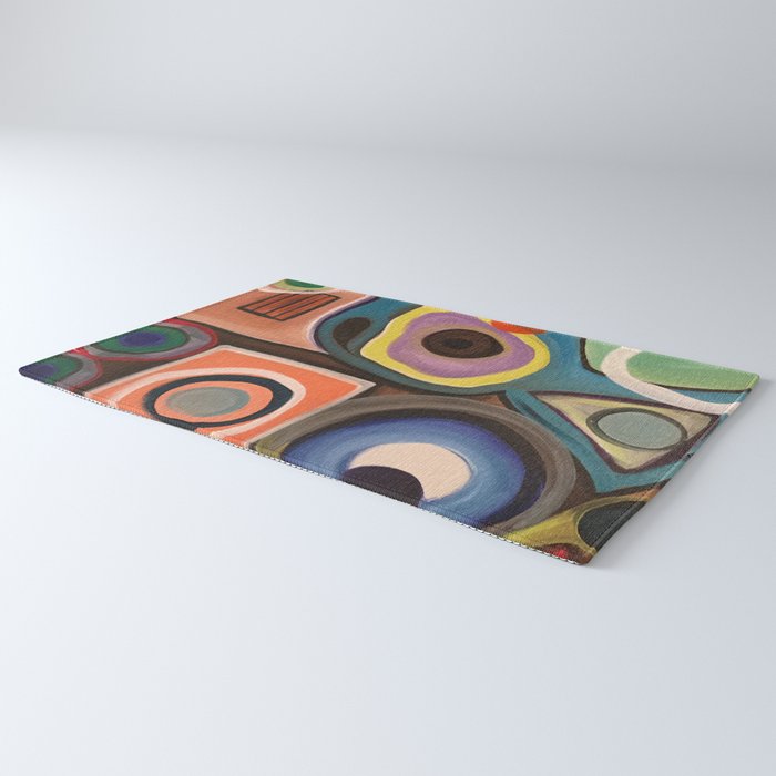 Abstract Painting Rug Gallery Image 3