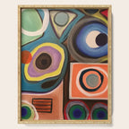 Abstract Painting Serving Tray Gallery Image 1