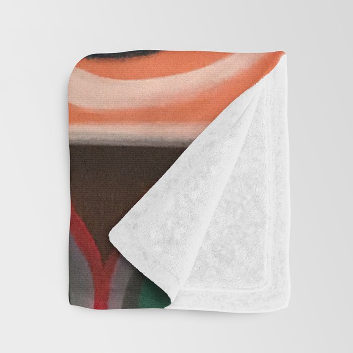 Abstract Painting Throw Blanket Gallery Image 3