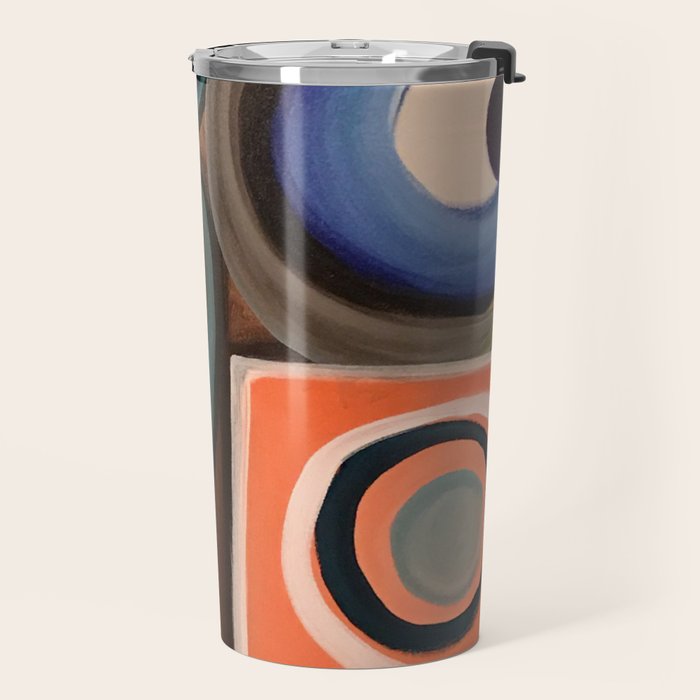 Abstract Painting Travel Mug Gallery Image 2