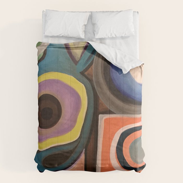 Abstract Painting Comforter Gallery Image 6