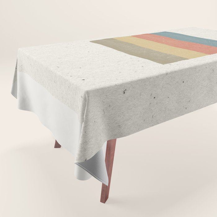 Mid Century Modern Craft  Tablecloth