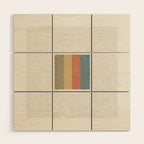 Mid Century Modern Craft  Wood Wall Art Gallery Image 1