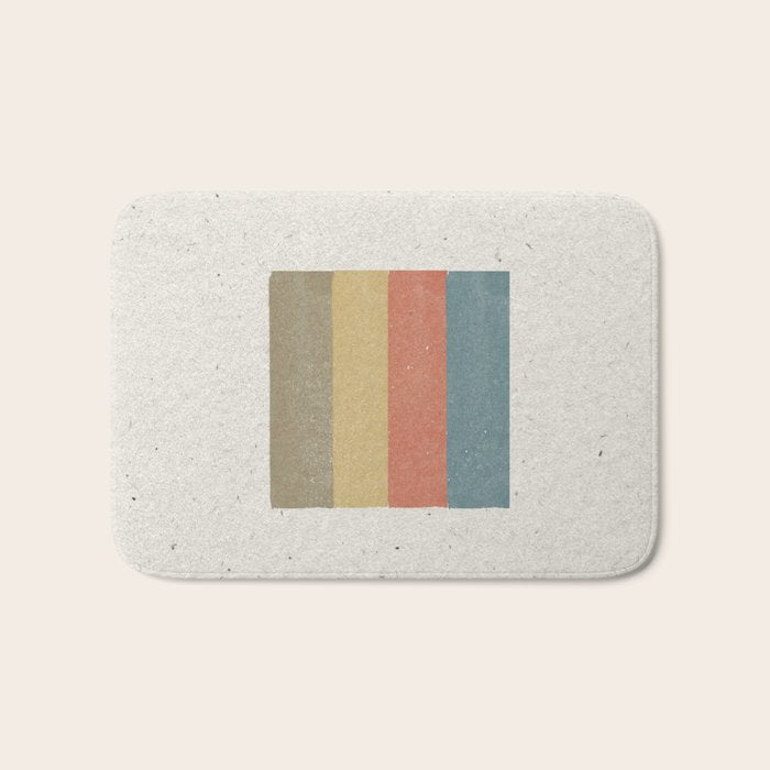 Mid Century Modern Craft  Bath Mat Gallery Image 1