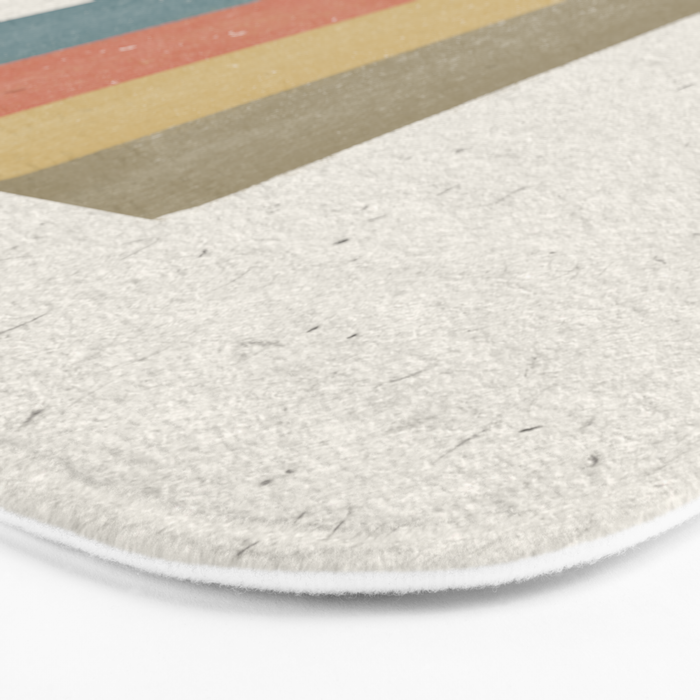 Mid Century Modern Craft  Bath Mat Gallery Image 3