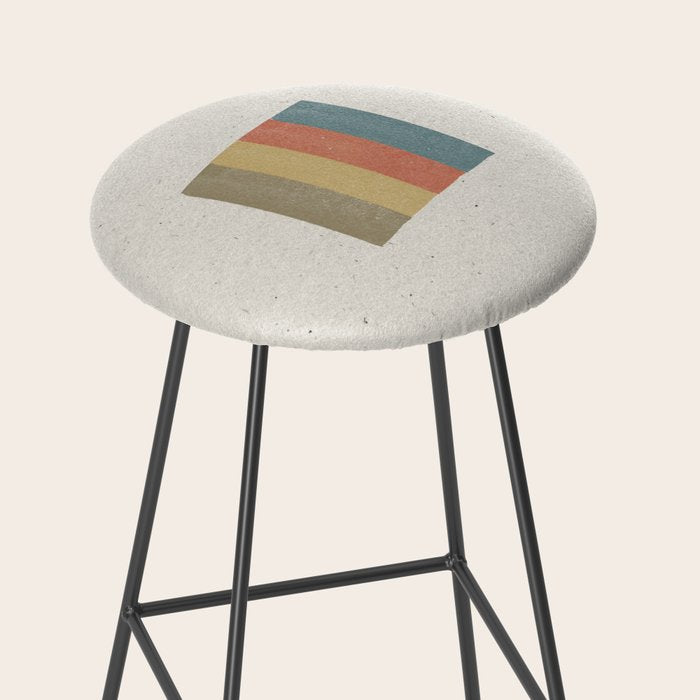 Mid Century Modern Craft  Stool Gallery Image 2