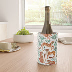 Cheetah Collection - Orange & Green Palette Wine Chiller Gallery Image 4
