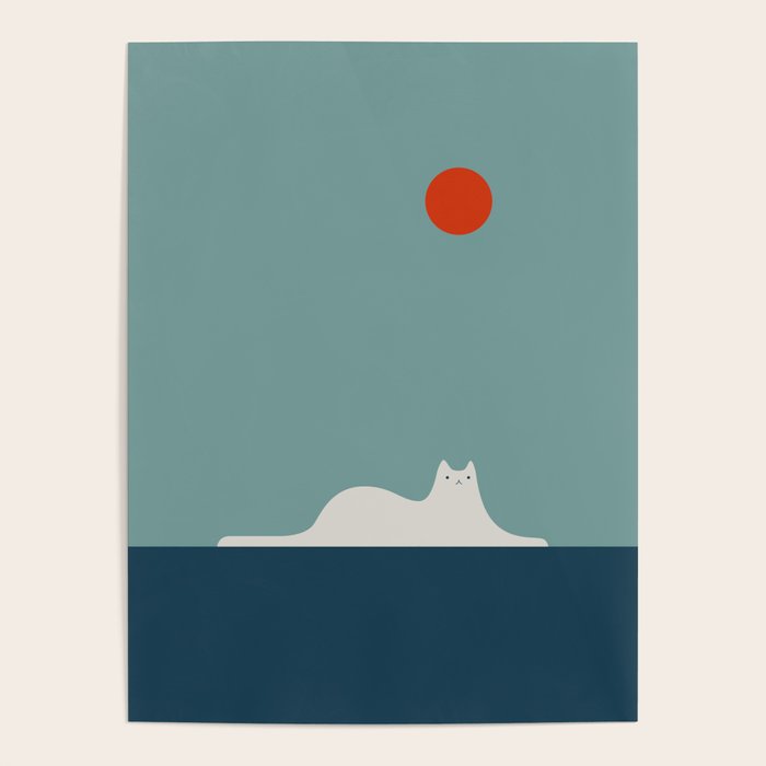 Cat Landscape 95 Poster Gallery Image 4