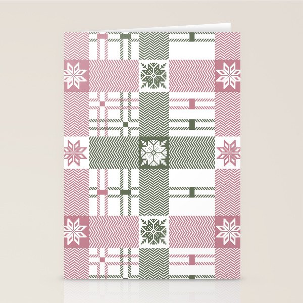 Holiday Nordic Warmth Stationery Card Gallery Image 1