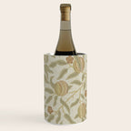 William Morris Vintage Fruit Parchment Bayleaf Pattern Wine Chiller Gallery Image 2