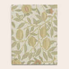 William Morris Vintage Fruit Parchment Bayleaf Pattern Notebook Gallery Image 4