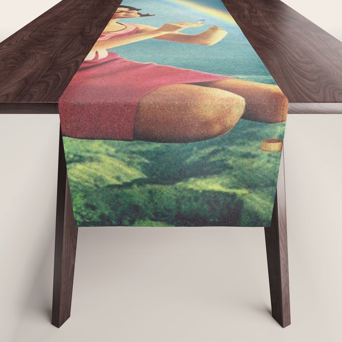 High maintenance - Rainbow trip Table Runner Gallery Image 1
