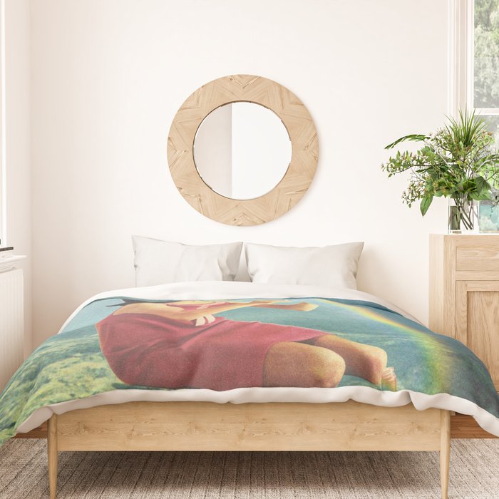 High maintenance - Rainbow trip Duvet Cover Gallery Image 3