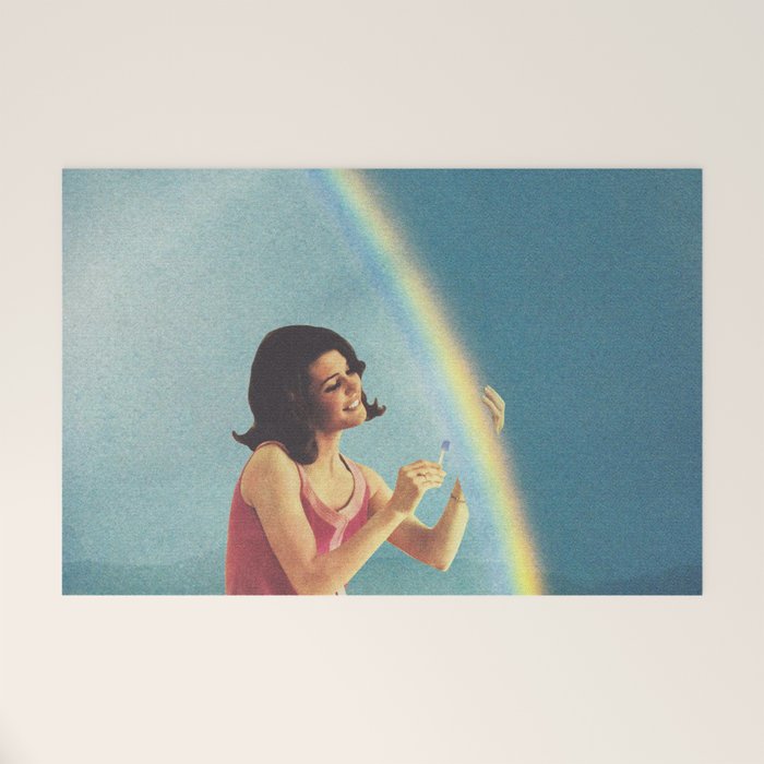 High maintenance - Rainbow trip Welcome Mat Gallery Image 1