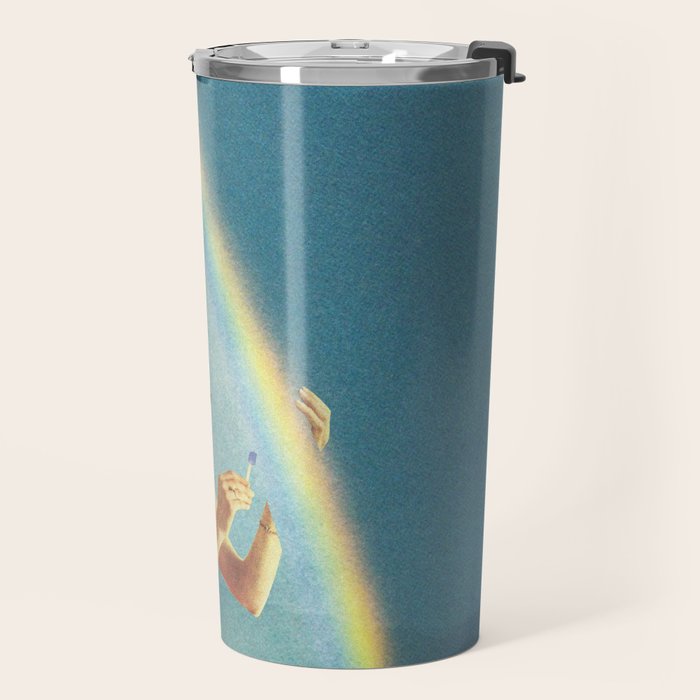 High maintenance - Rainbow trip Travel Mug Gallery Image 2