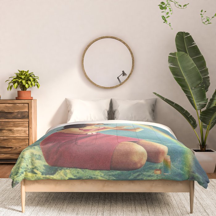 High maintenance - Rainbow trip Comforter Gallery Image 3