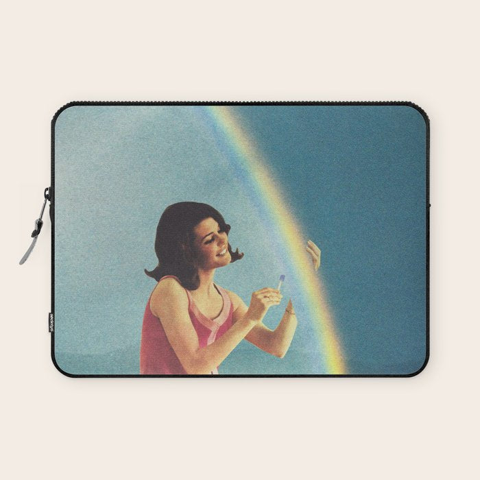 High maintenance - Rainbow trip Laptop Sleeve Gallery Image 1