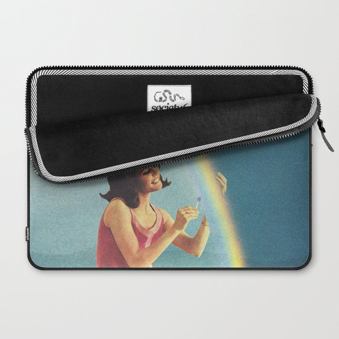 High maintenance - Rainbow trip Laptop Sleeve Gallery Image 2