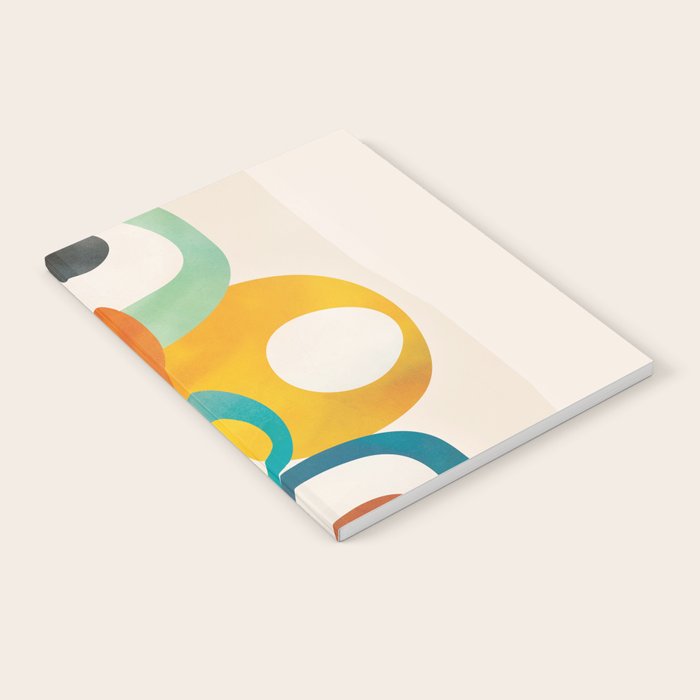Mid-Century Modern Abstract Art 02 Notebook Gallery Image 1