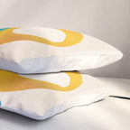 Mid-Century Modern Abstract Art 02 Pillow Sham Gallery Image 3